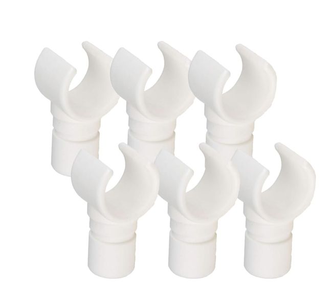 Caravan Pole Clip On - Tee Clamp - 25mm