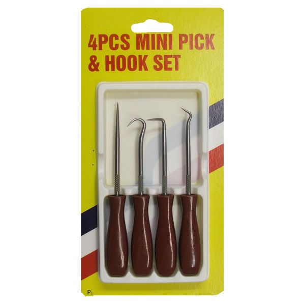 Pick And Hook Set 4 Piece St/St