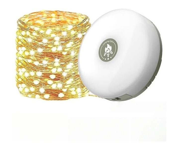 10-Meter Waterproof LED Light Strip for Outdoor Camping and Garden