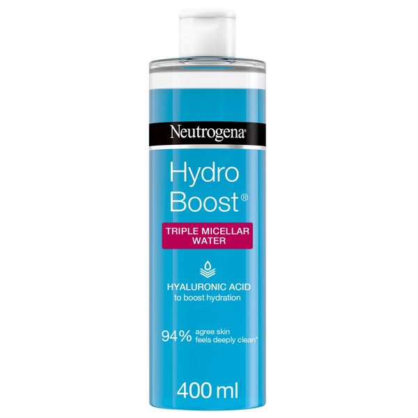 Neutrogena Triple Micellar Water, Hydro Boost, Cleanser, 400 ml