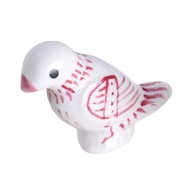 Pink Bird Ceramic Knob