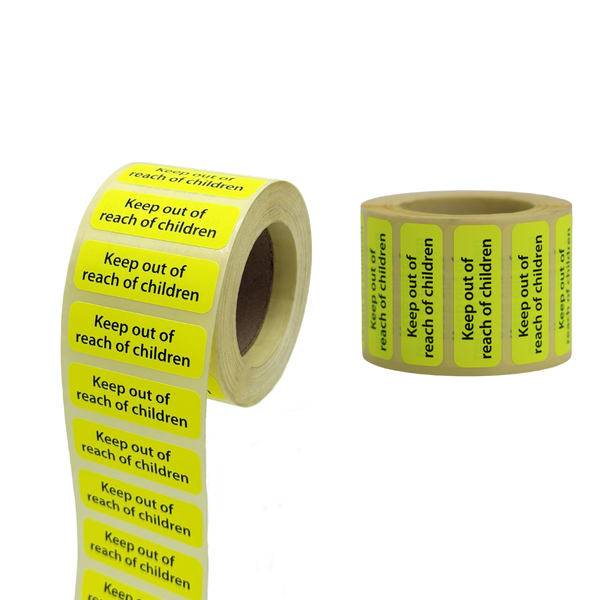 Keep Out Of Reach Children Warning Label ( 1 x 1000's)