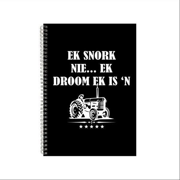 Trekker Notebook Afrikaans Gift Idea A4 Notepad Pad 48