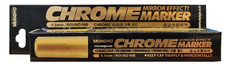 Mungyo Chrome Paint Marker - Gold