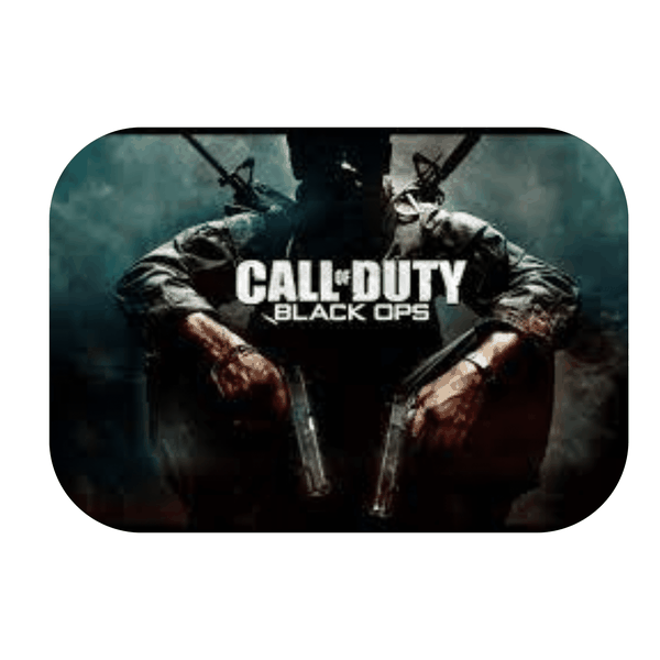 Black Ops Call Of Duty Printed Mouse Pad