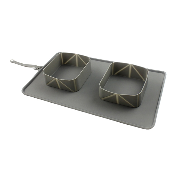 Collapsible Pet Food and Water Bowl
