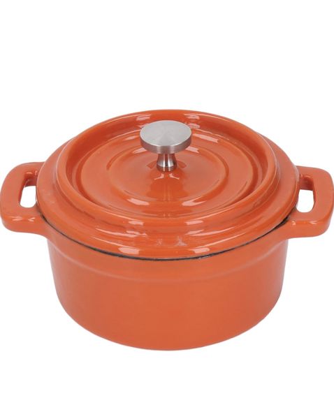 Enamel Cast Iron Cookware For Soup Pot Solid And Durable Safety Appliance