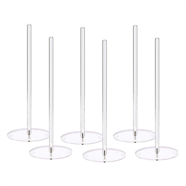 Donut Stand 6 Pack Acrylic Bagel Stand Donut Display Stand