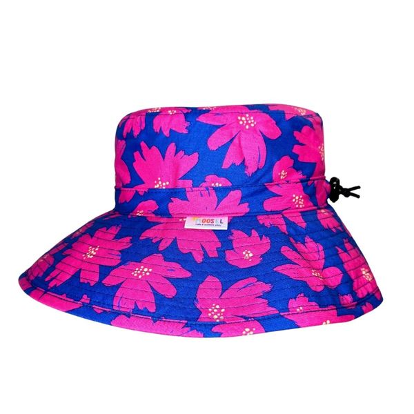 Moosel Hats Ladies Extra Cover Bucket Sun Hat Blossom Breeze