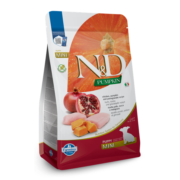 Farmina N&amp;D Chicken, Pumpkin &amp; Pomegranate Puppy - Mini 2.5kg