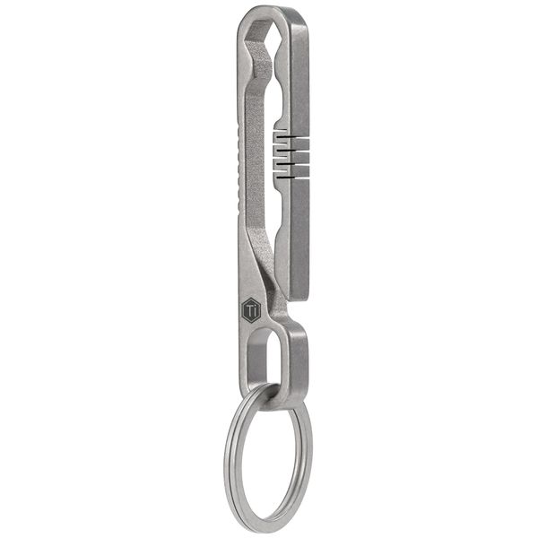 Titanium Alloy EDC Belt Clip Keychain