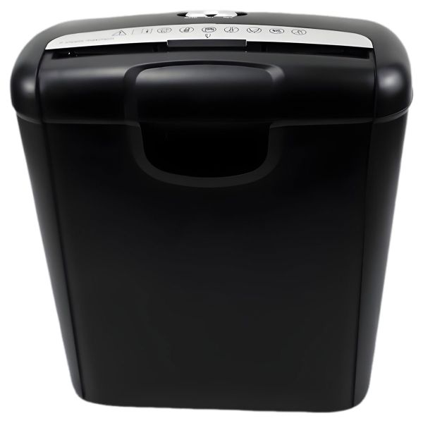 Paper Shredder 6-Sheet Strip Cut P-2 Level with 10L Bin for Home Office