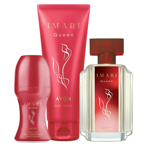 Avon - Imari Queen Perfume, Body Lotion &amp; Roll-On Set for Her