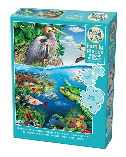 Cobble Hill Earth Day 350 Piece Family Puzzle