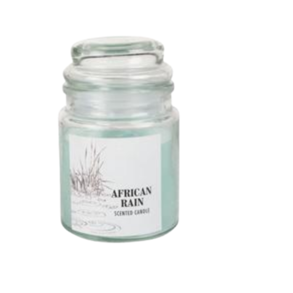 African Rain Scented Candle With Lid