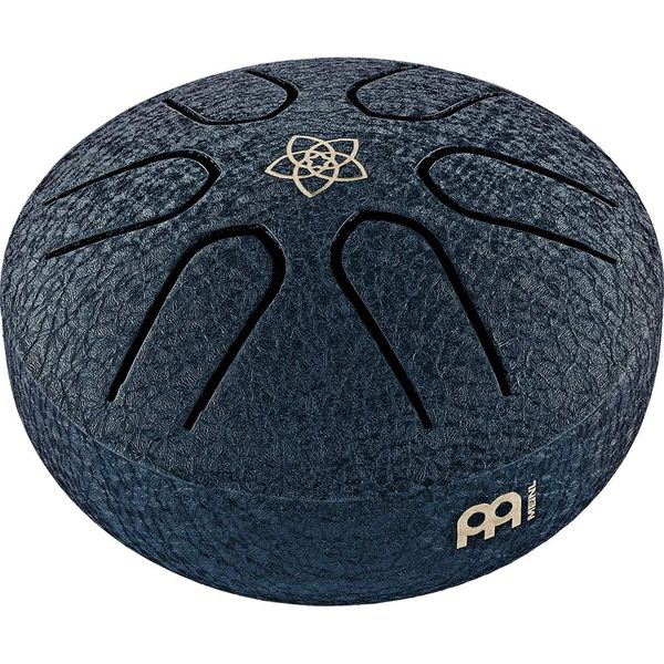 MEINL Sonic Energy Pocket Steel Tongue Drum, A Major, Navy Blue