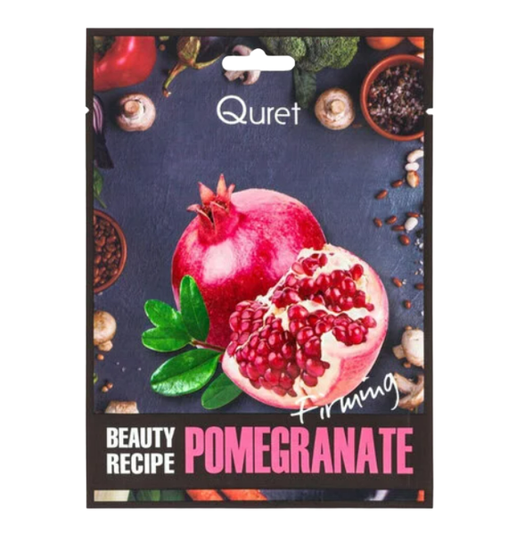 Quret Sheet Mask 25g, Pomegranate