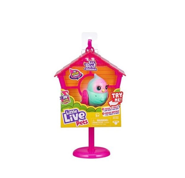 Little Live Sweet Tweet Birds With Cage - Parent