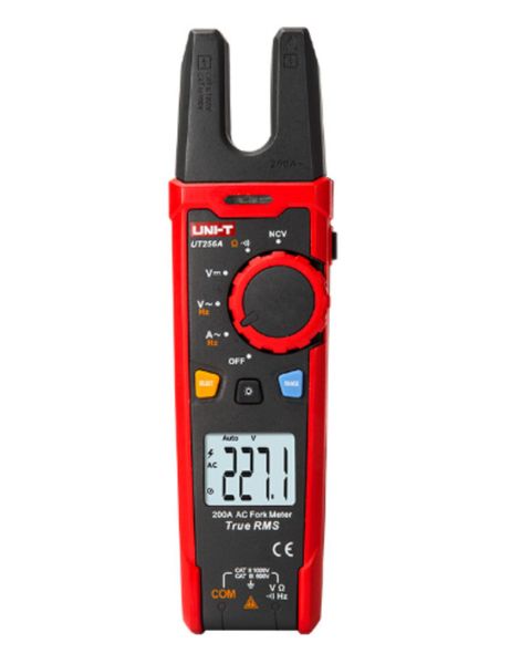 UNI-T UT256 Series 200A True RMS Fork Meter AC/DC Voltage, NCV, Auto Range
