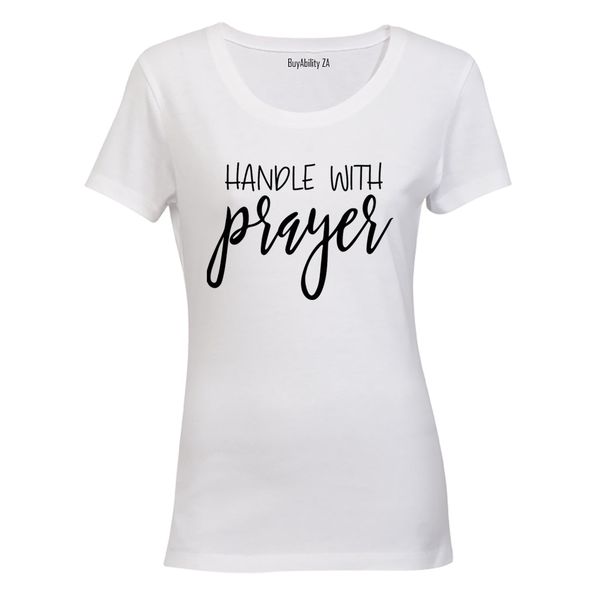 Ladies - T-Shirt (White image