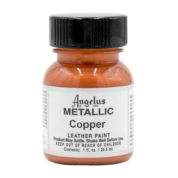 Angelus Acrylic Leather Paint - Copper 1oz