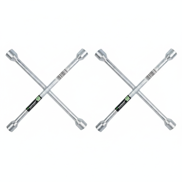 Kaufmann Cross Wheel Spanner 355 mm for Easy Tire Changes - 2 Pack