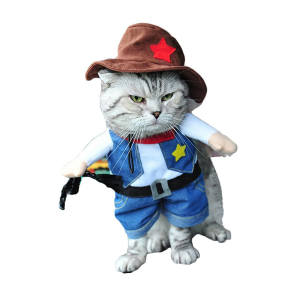 Cat Novelty clothing - Sheriff outfit