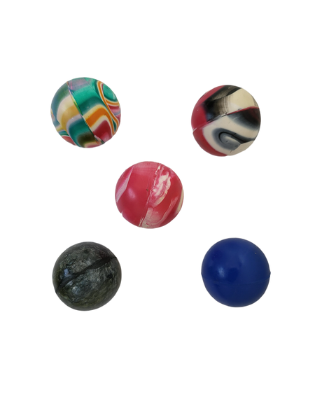5 Pieces Classic Bouncing Balls Mixed Colour Bouncing Balls
