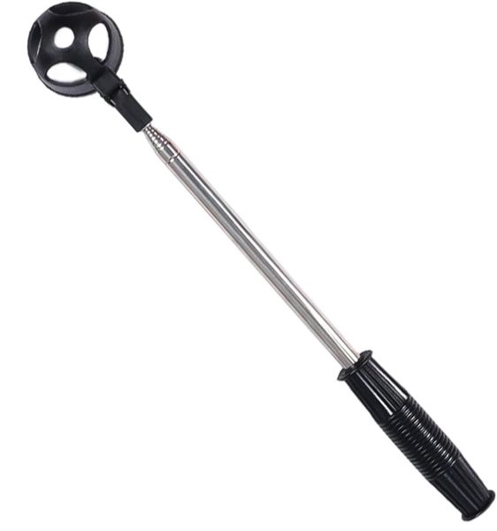 Sport Golf Stainless Steel Telescopic Adjustable Ball Retriever 44.5-204cm
