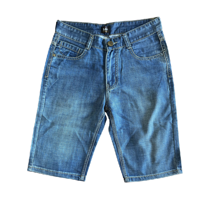 Men's Denim Cotton Summer Shorts - Blue - G12 | Shop Today. Get it ...