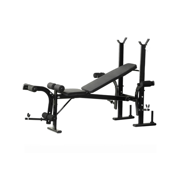 Weight Lifting Bench with Barbell Rack for Workout and Fitness Training