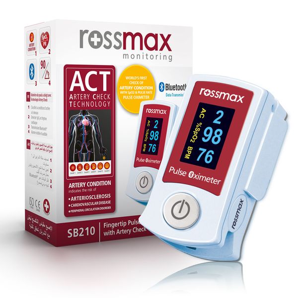 Rossmax SB210 Artery Condition Check, Pulse &amp; Oxygen Oximeter