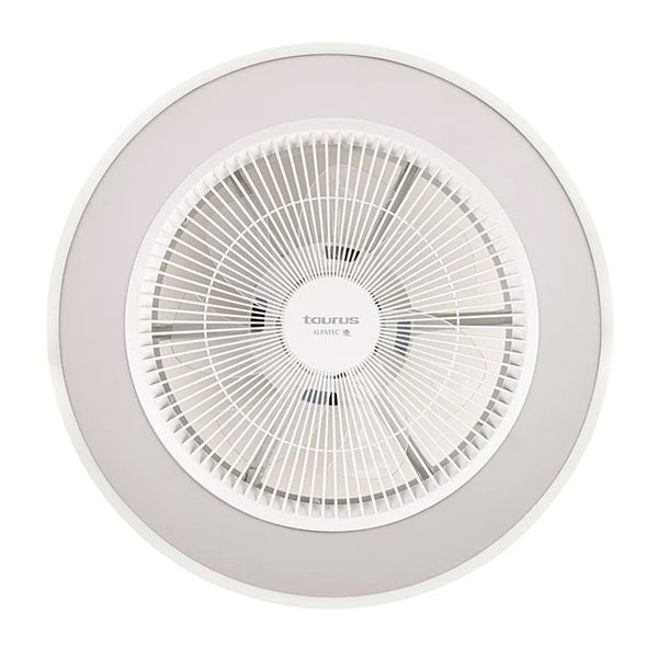 Taurus Fan Ceiling 7 Blade Plastic White 49cm 25W "Fresko Invisible