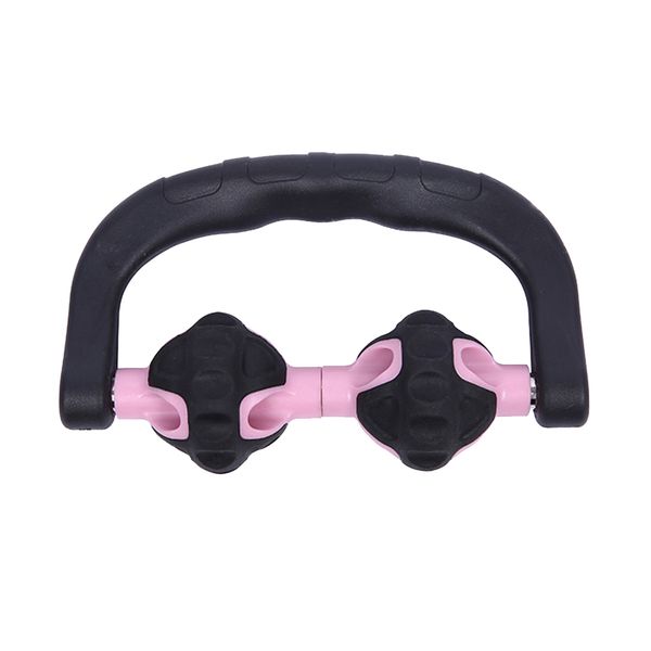 Portable Hand-Held 360° Double-Wheeled Muscle Massage Roller