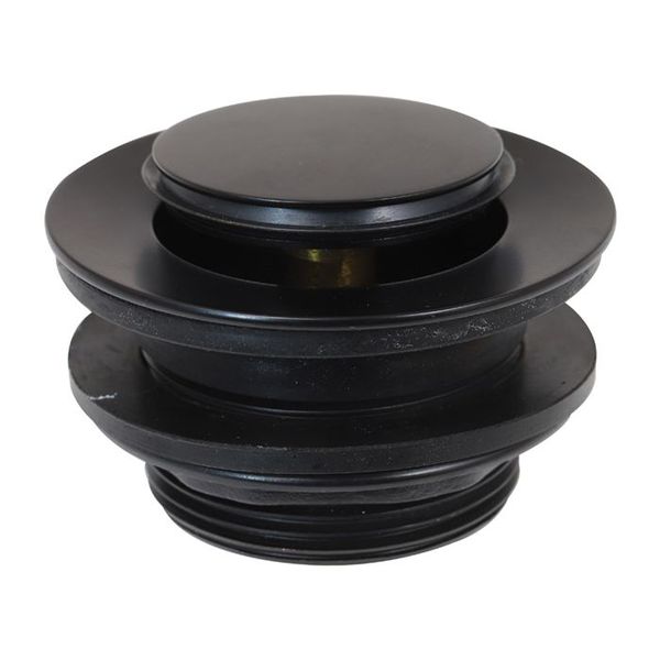 Gio 40x35mm Matt Black Pop Up Bath Waste