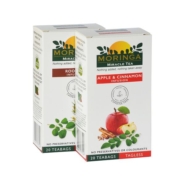 Moringa Tea - Rooibos and Apple &amp; Cinnamon Infusion