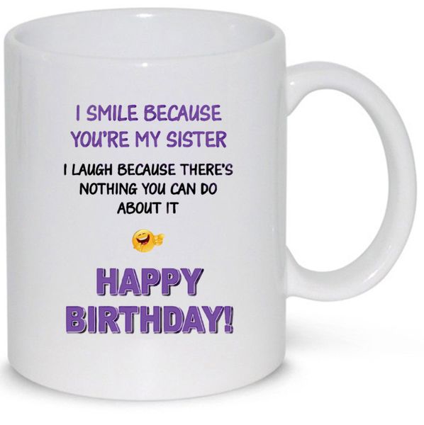 Happy birthday smile v9 Pack Mug