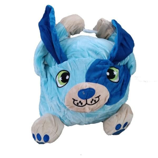 Plush Fabric Insulated Cartoon Kids Lunch Tote Bag