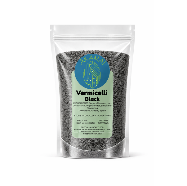Red Vermicelli Cake Sprinkles - Premium Decor