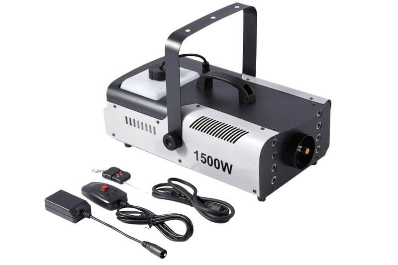 Portable 1500W 8 LED Fog Smoke Machine With Controller