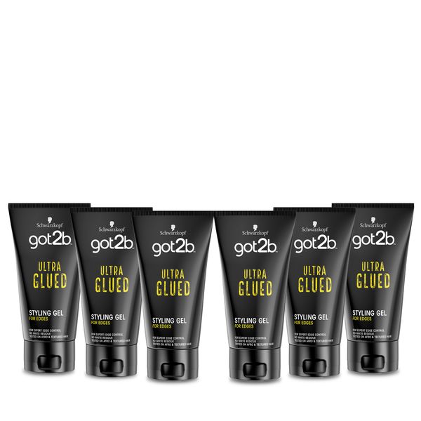 Schwarzkopf Got2b Ultra Glued Gel - 6 x 150ml