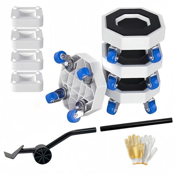 Furniture Mover Set, Furniture Sliders with 360 Rotating Transport Roller