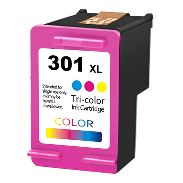 301XL Ink Cartridge Replacement for HP 301, for Deskjet multicolor