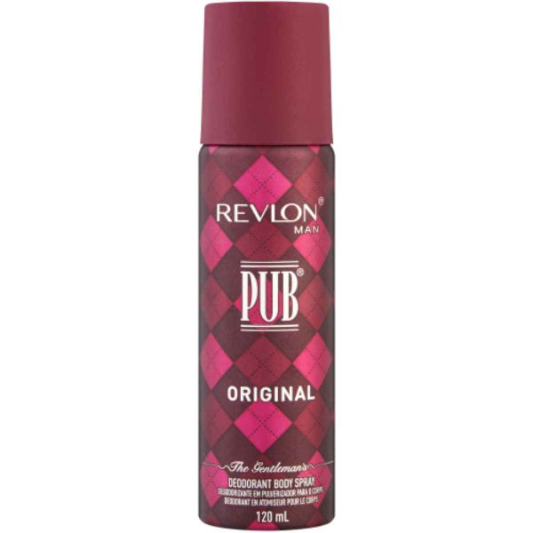 Revlon Pub Deodorant Body Spray 120ml for Men