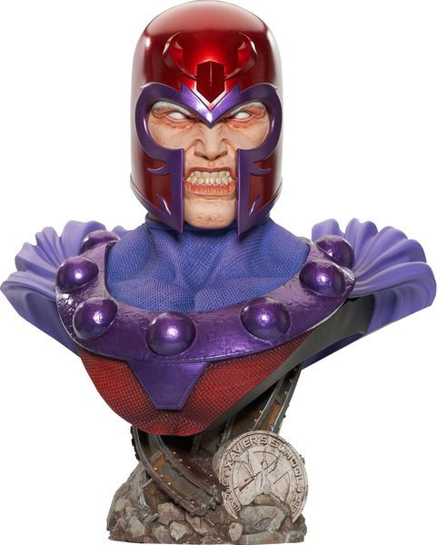 Magneto Legends In 3D Comic Magneto 1/2 Scale Bust