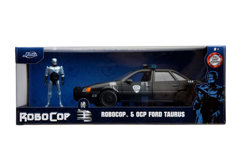 Jada Robocop 1986 Ford Taurus 1:24 with Robocop figure