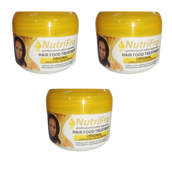 NutriFro - Hair Food Treatment - Original - 125ml Pack of 3