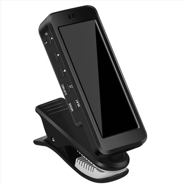 3 in 1 Guitar Tuner Large LCD Screen Metronome Generator with Clip for Chro