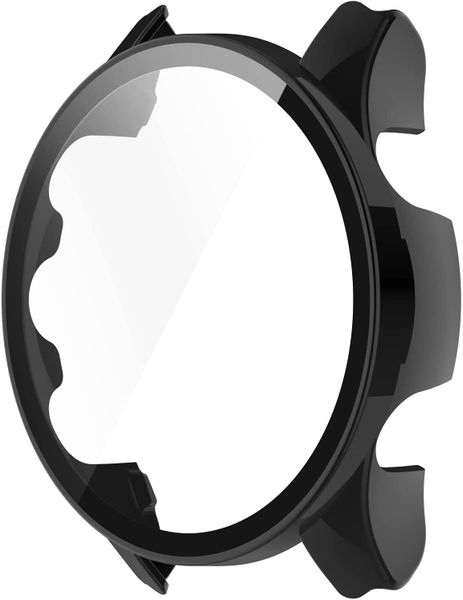 Hard Case Cover and Glass Screen Protector For Garmin Forerunner 255