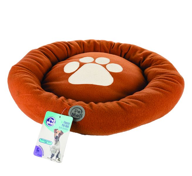 Fleece Round Pet Bed 59cm Diameter
